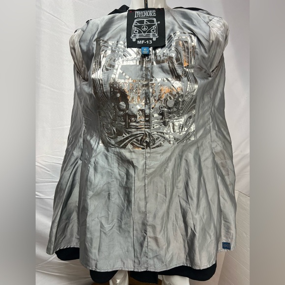 Anthropologie Millard Fillmore XS Double Breasted Wool/Cashmere Military Coat - Picture 6 of 8